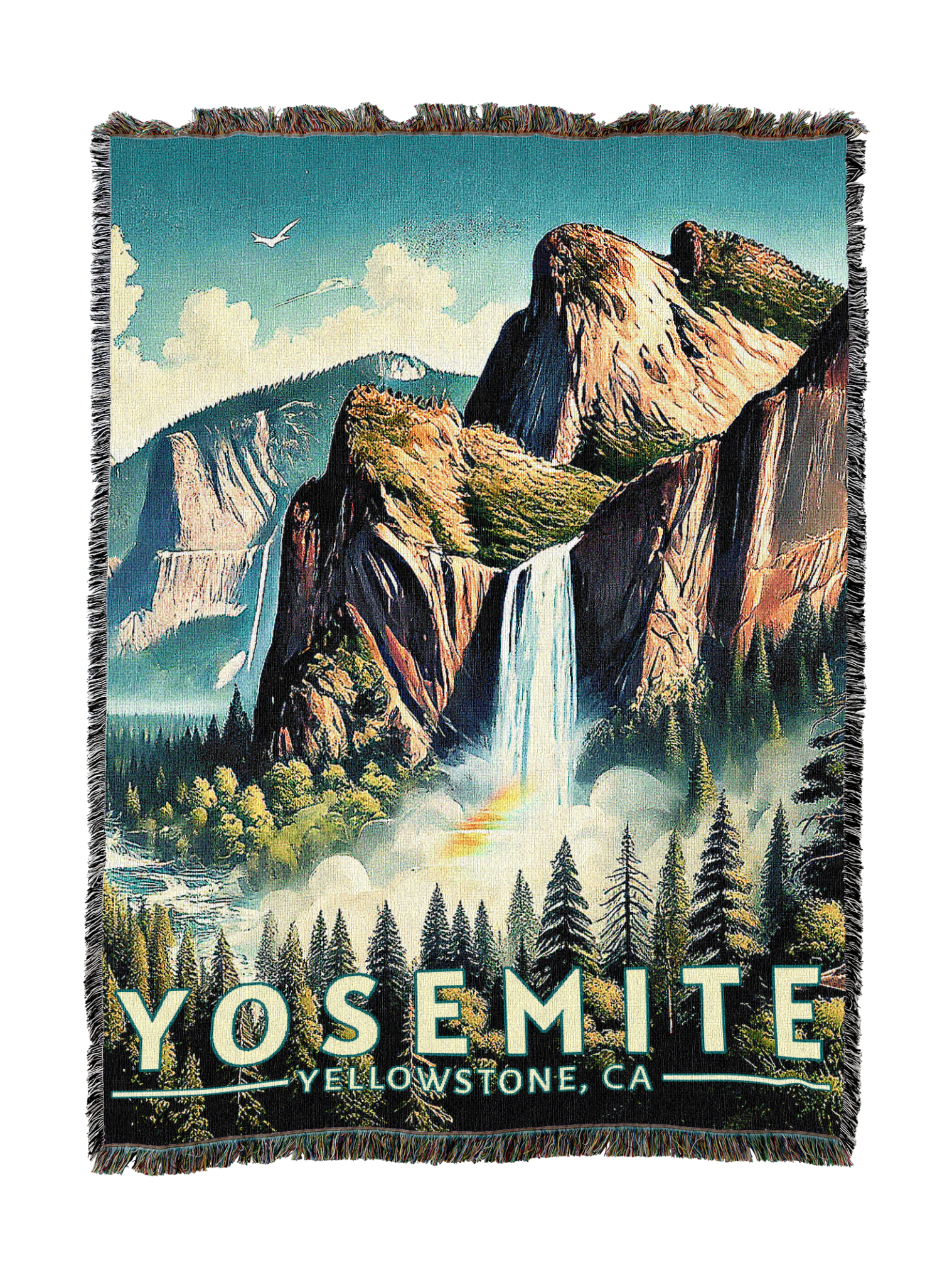 Yosemite National Park Blanket