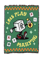 Mahjong Friend Blanket