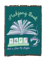 Mahjong Book Coffee Blanket