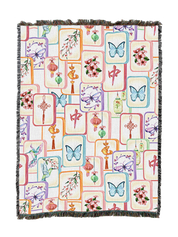 Mahjong Butterfly Blanket