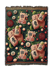 Mahjong Fun Blanket