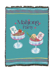 Mahjong Party Blanket