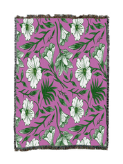 Flowers For Valentines Day Blanket