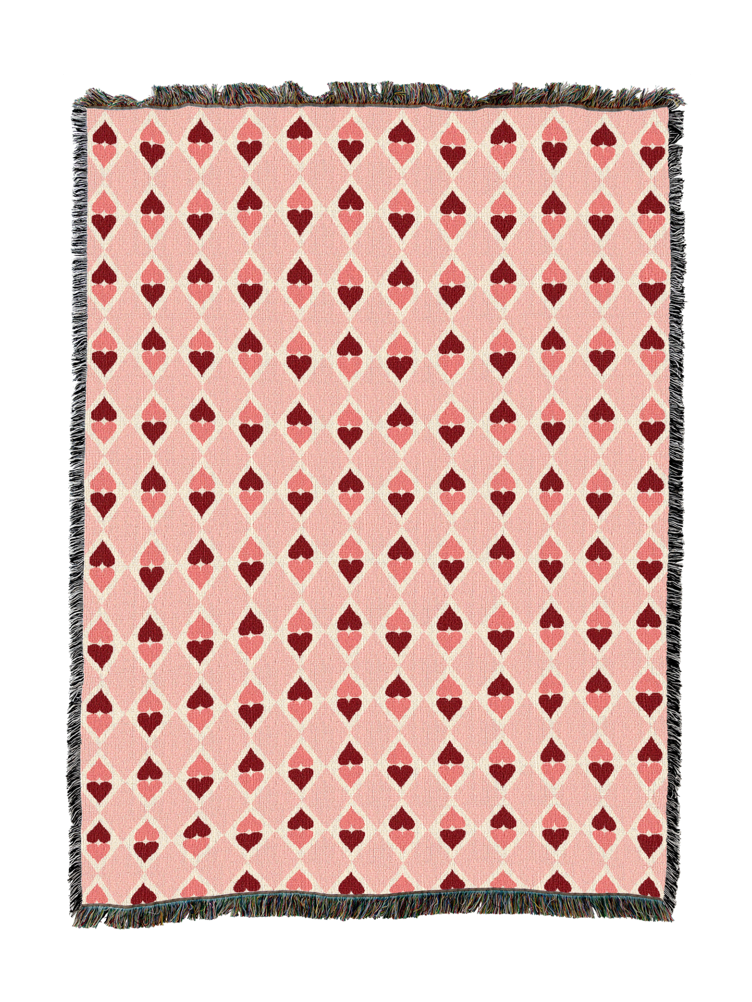 Diamond Hearts Blanket