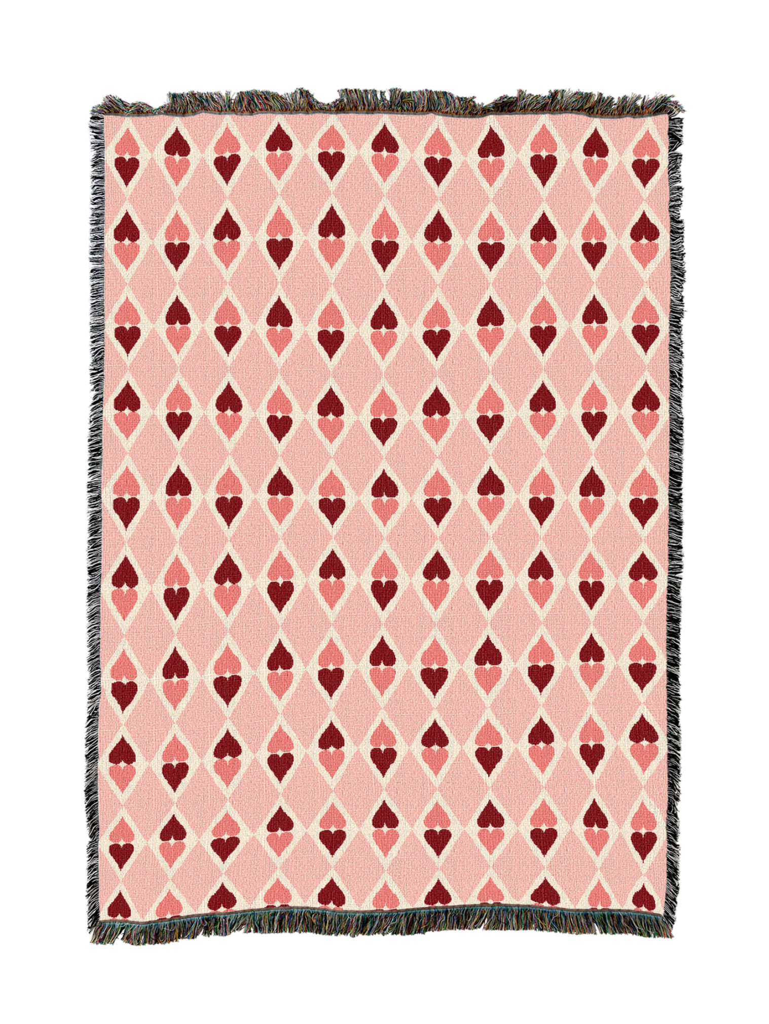 Diamond Hearts Blanket