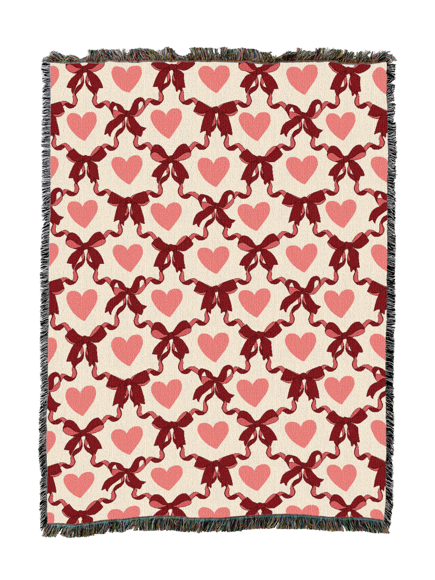 Hearts And Bows Blanket