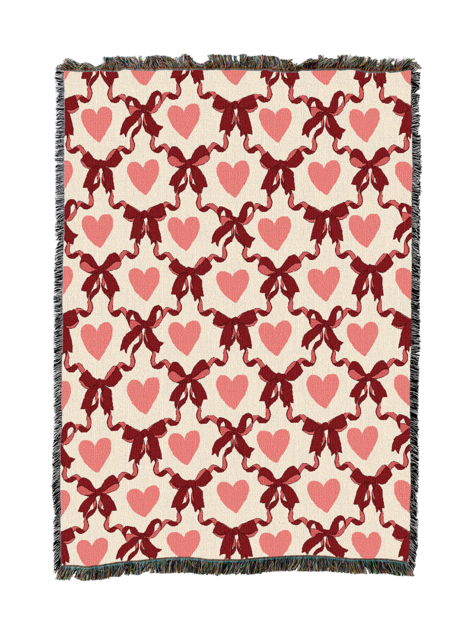 Hearts And Bows Blanket