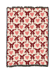 Hearts And Bows Blanket