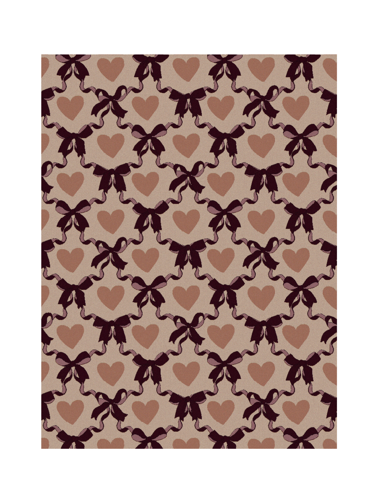 Hearts And Bows Blanket