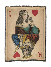 King And Queen Of Hearts Blanket