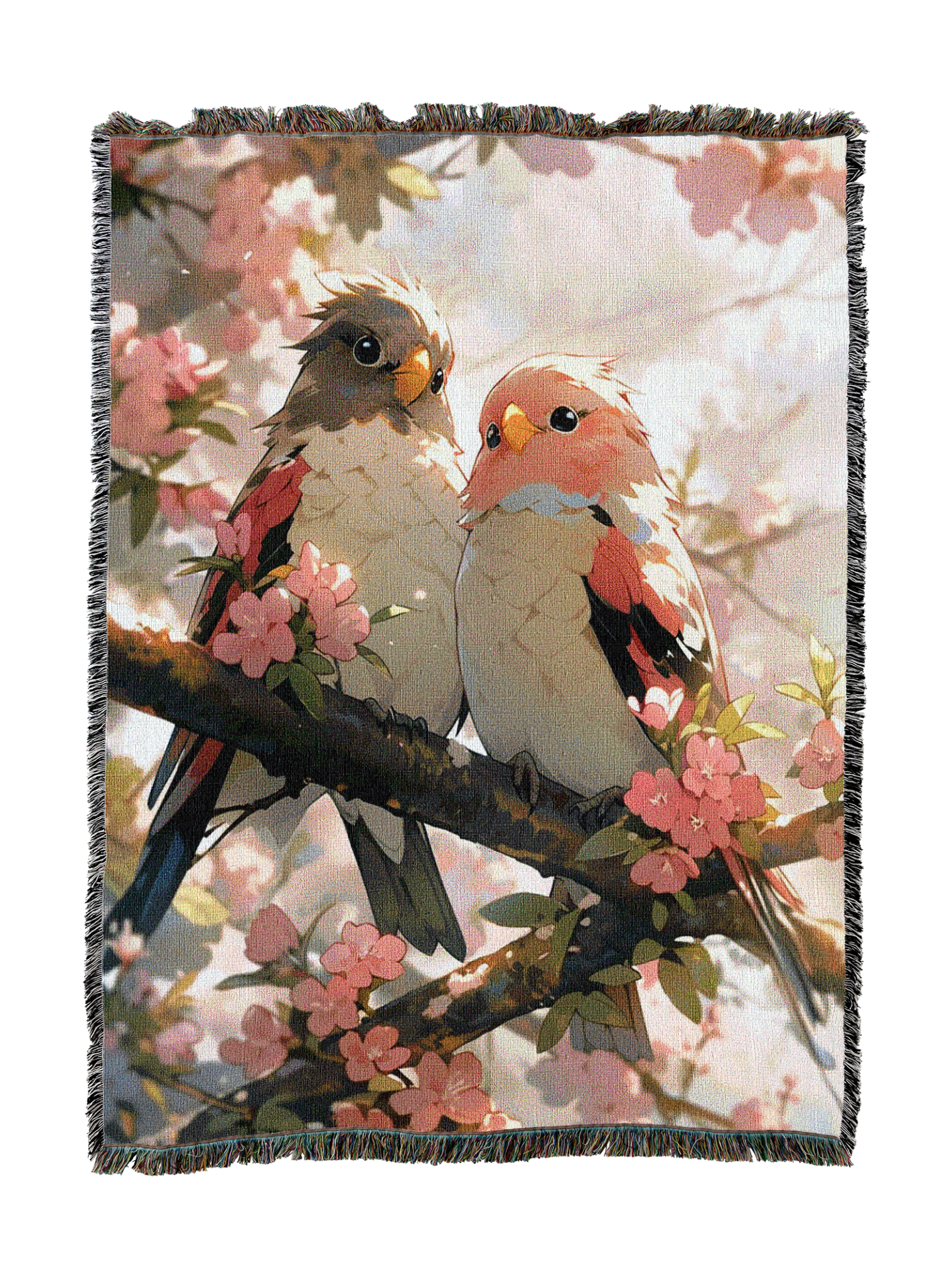 The Love Birds Blanket