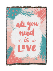 All You Need Is Love Blanket