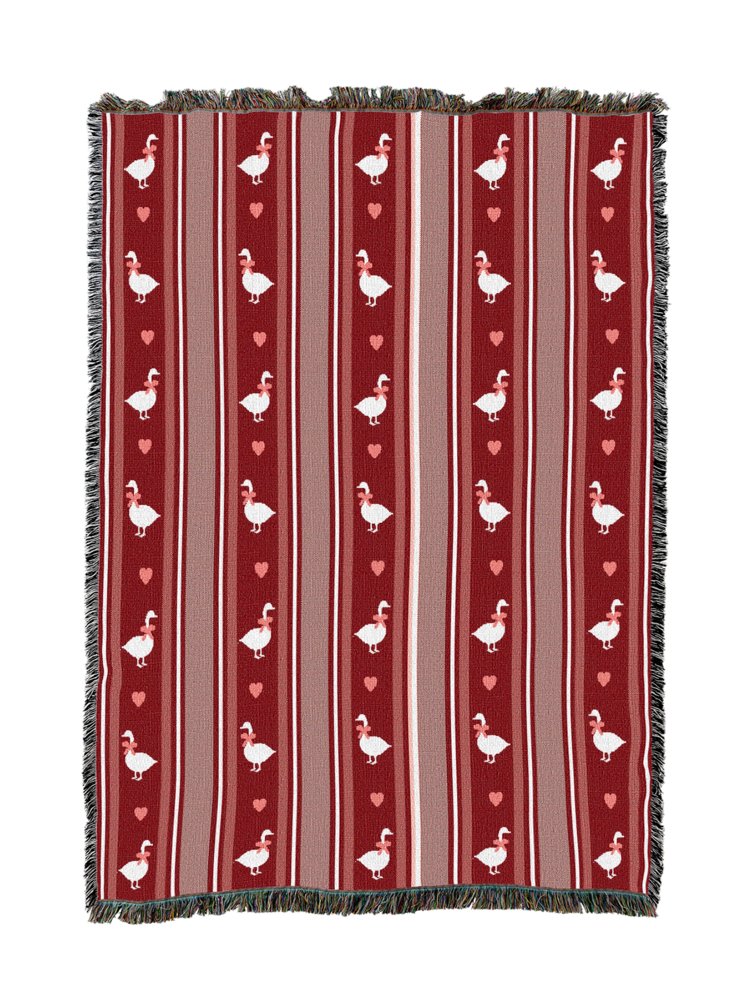 Goose Hearts Blanket