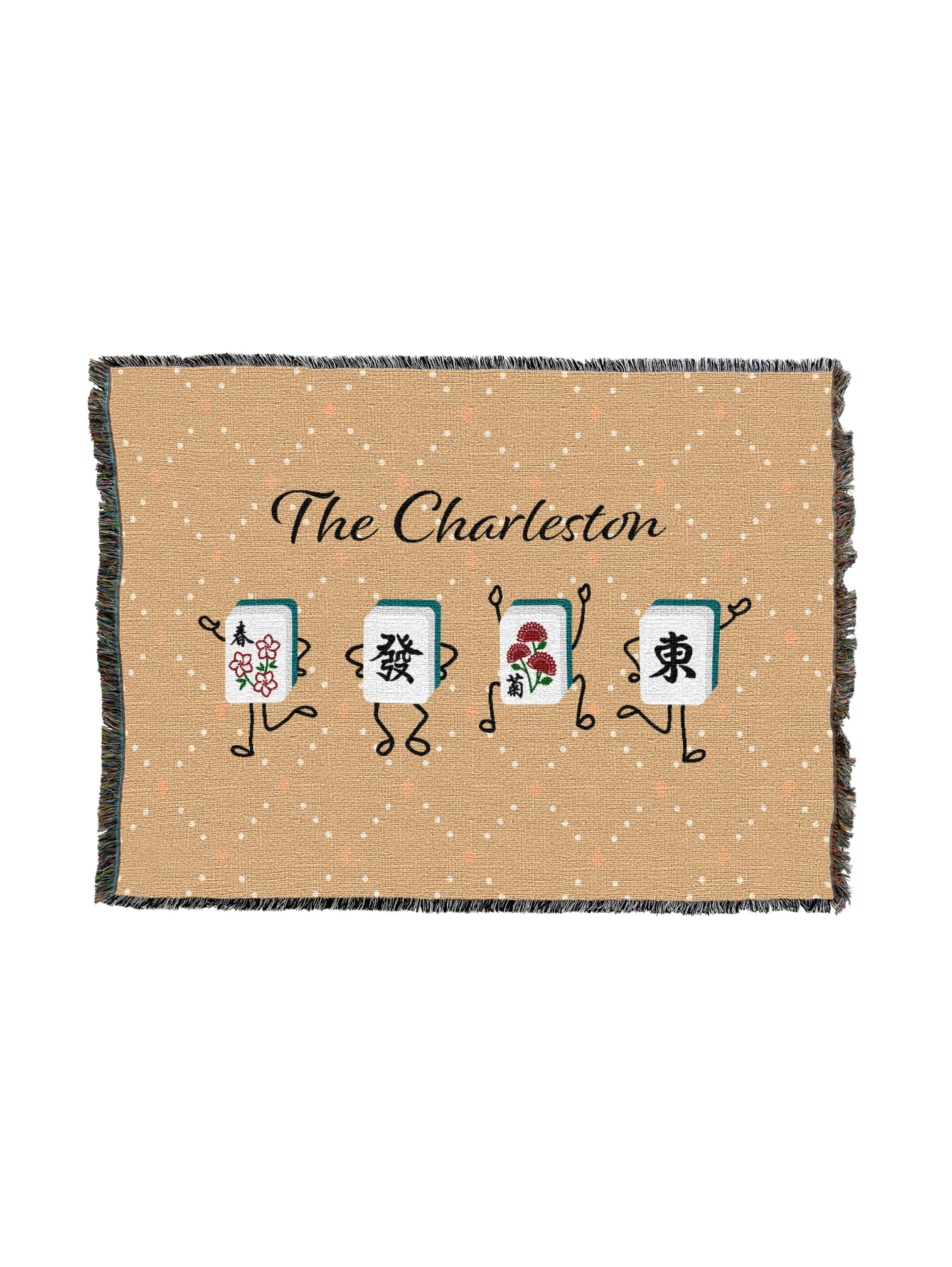The Charleston Mahjong Blanket