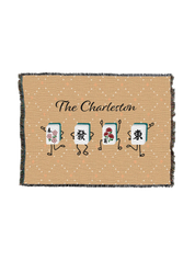 The Charleston Mahjong Blanket