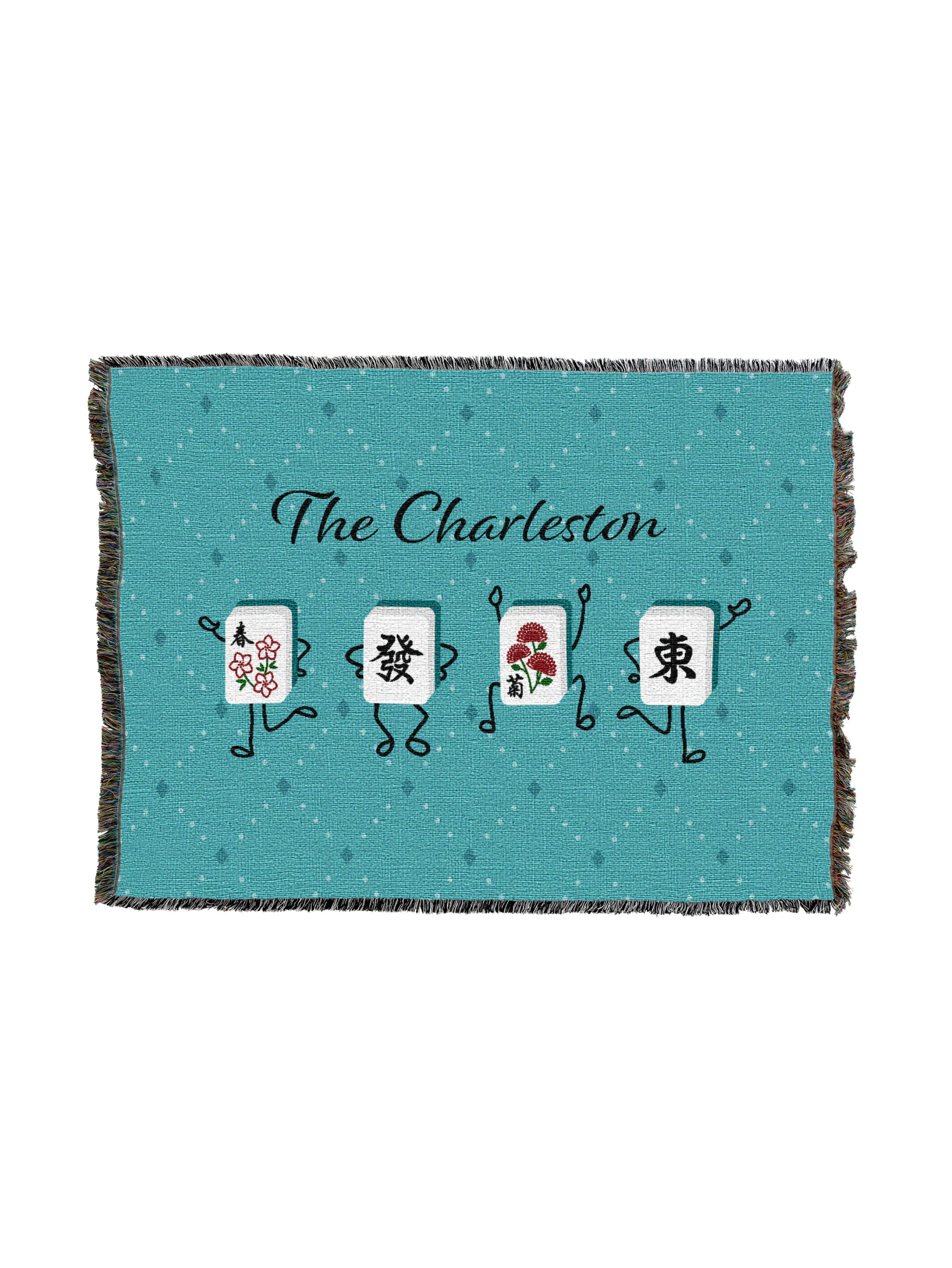 The Charleston Mahjong Blanket
