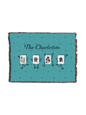 The Charleston Mahjong Blanket