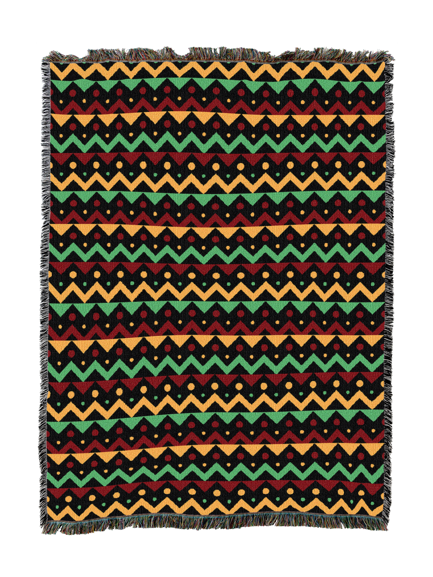 Bhm Zig Zag Pattern Blanket