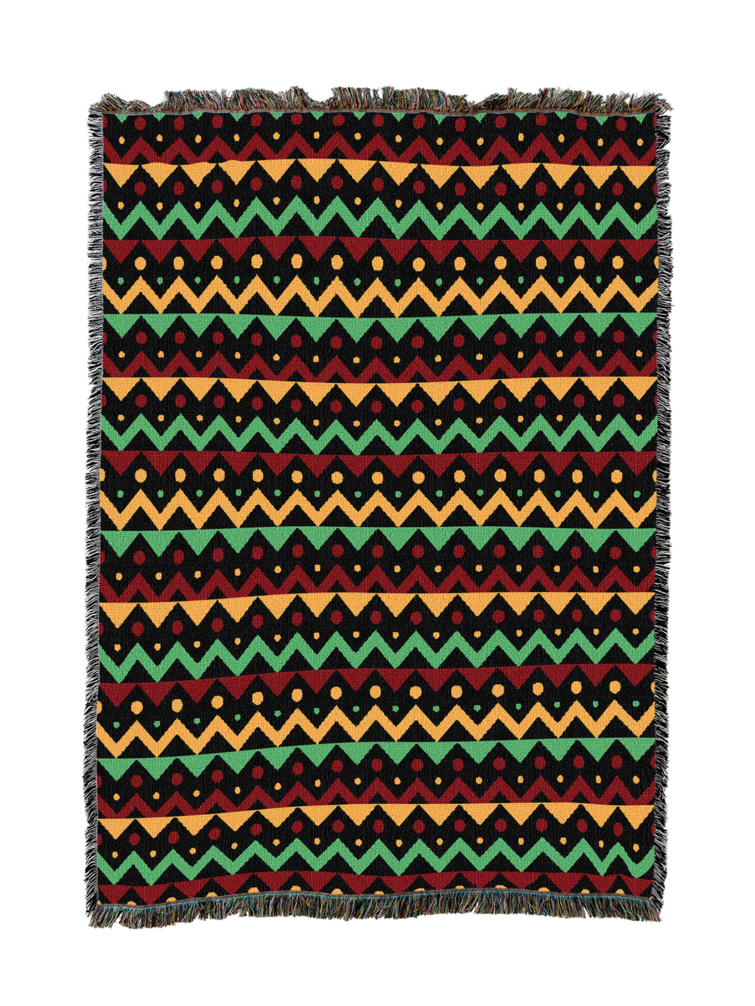 Bhm Zig Zag Pattern Blanket