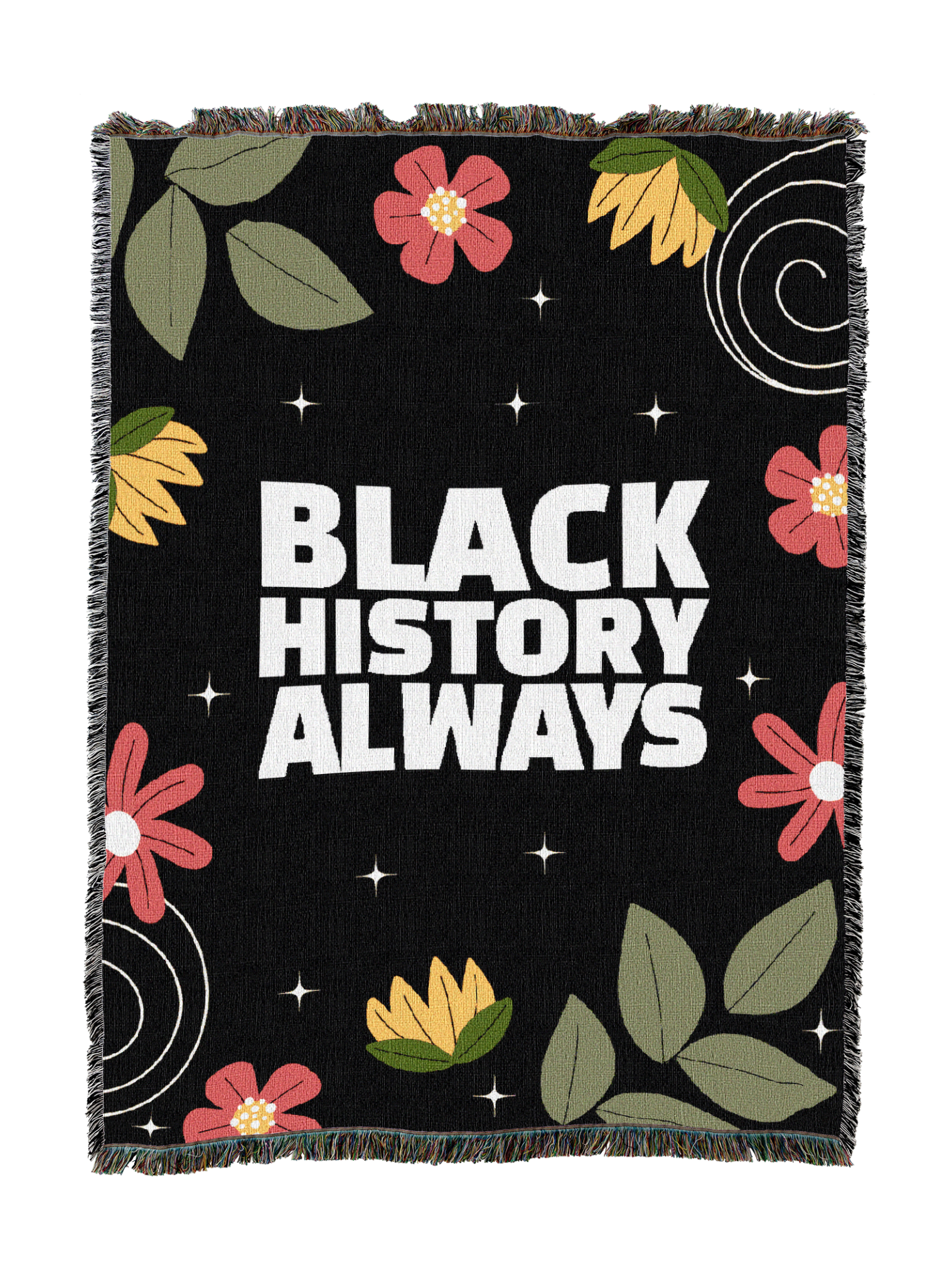 Black History Always Blanket