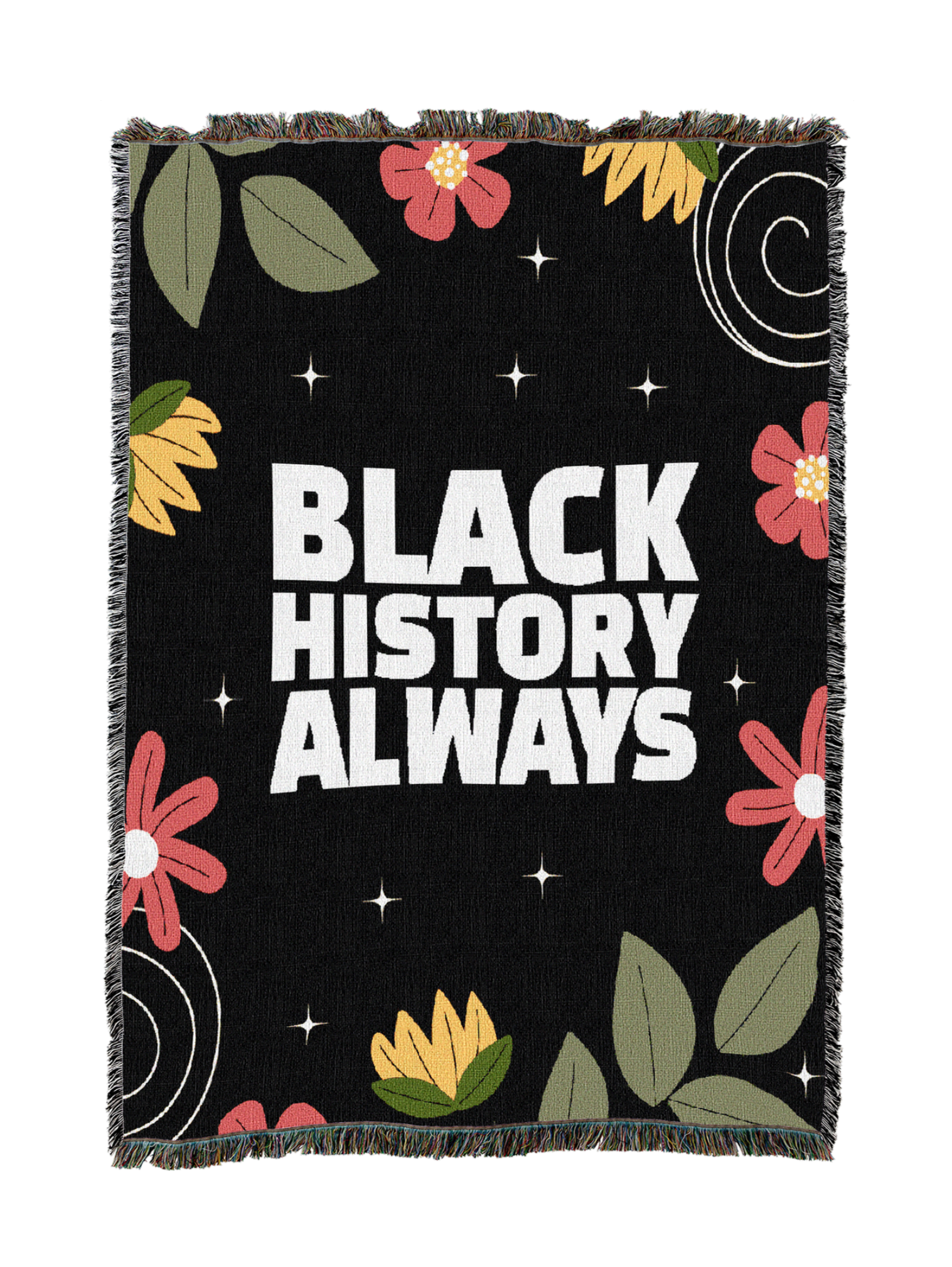 Black History Always Blanket