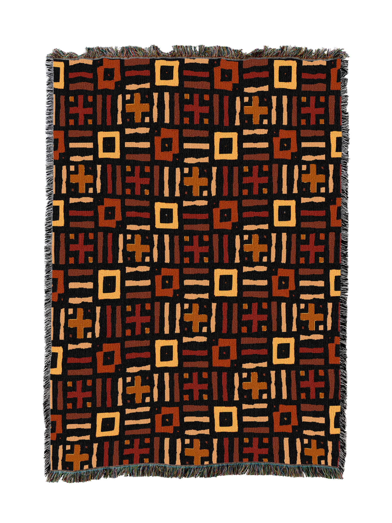 Block Prints Blanket