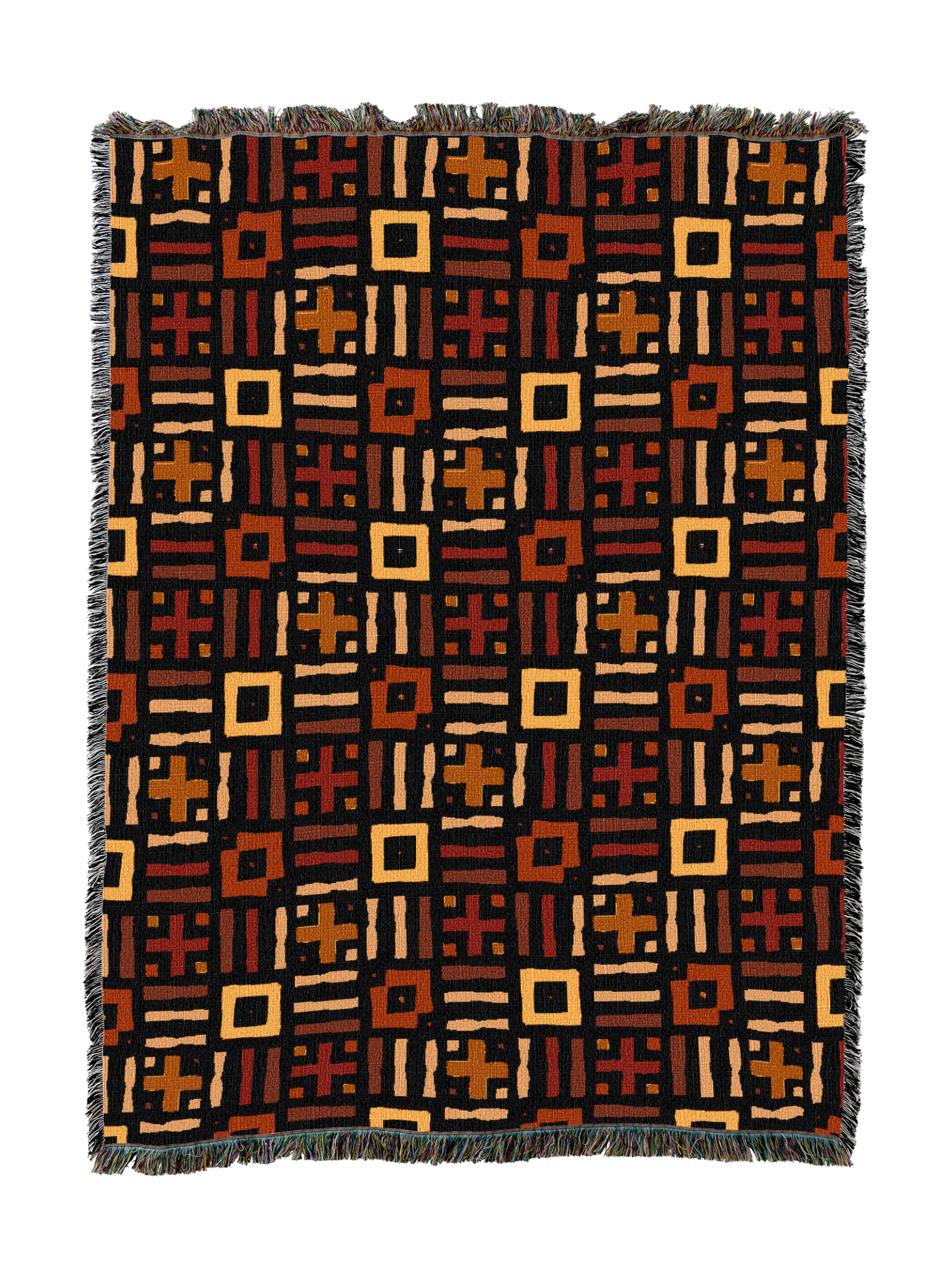 Block Prints Blanket