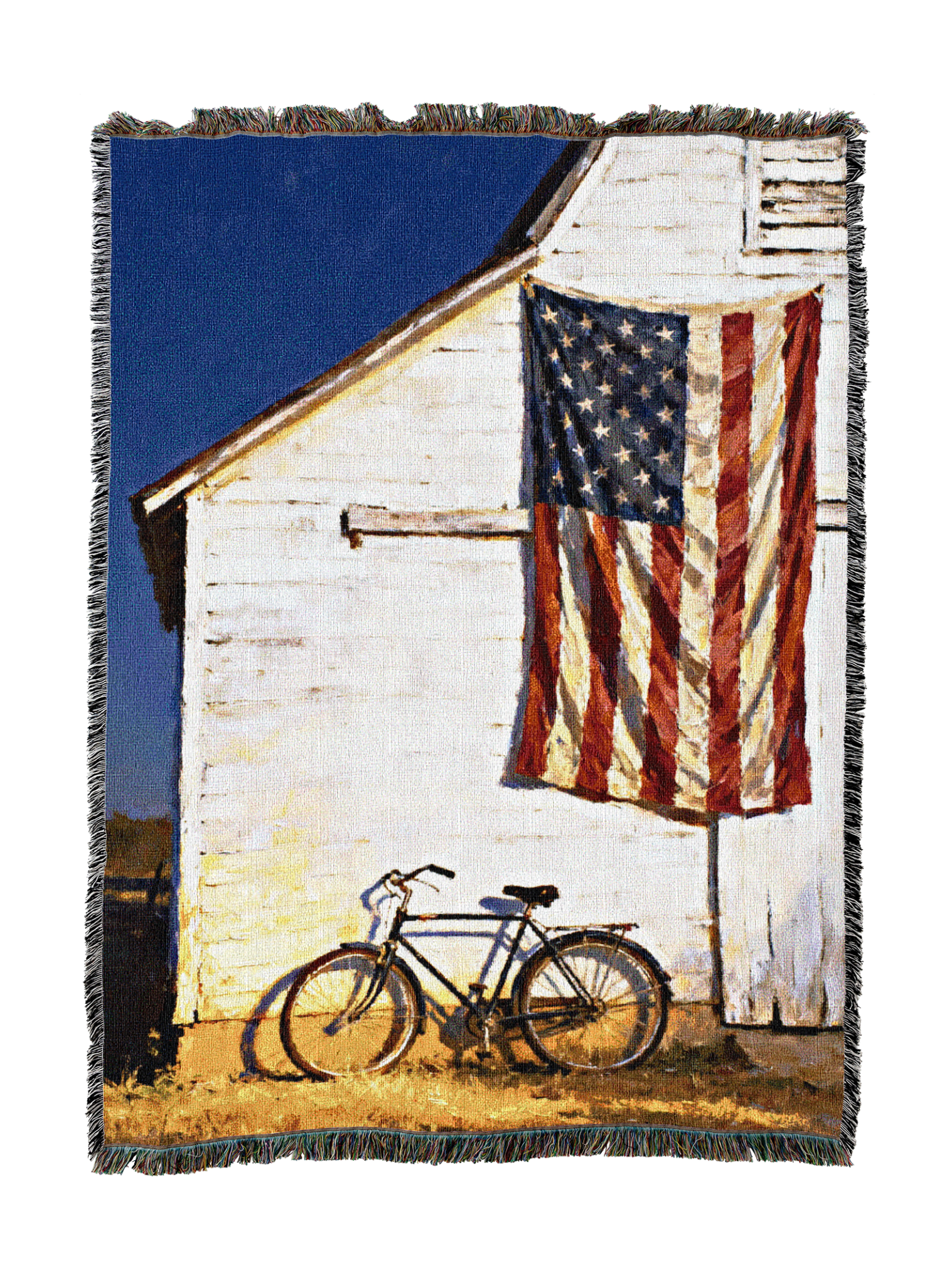 Bicycle Barn Blanket