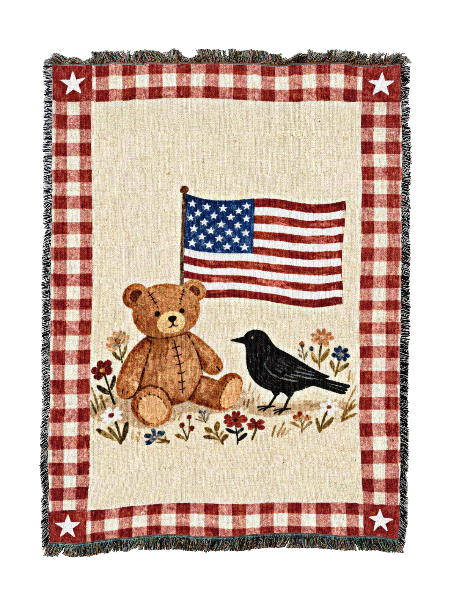 Patriotic Pals Blanket