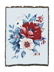 American Floral Blanket