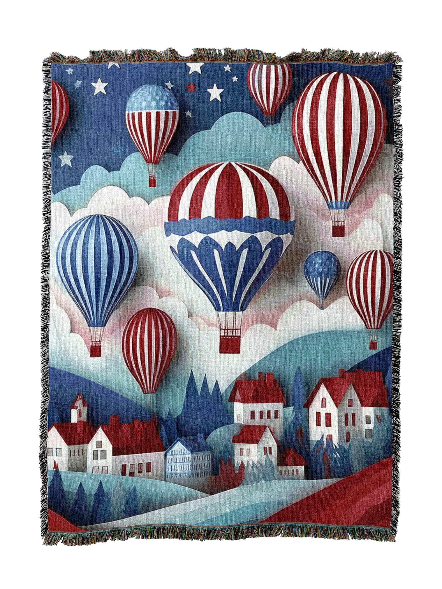 Hot Air Balloons Blanket
