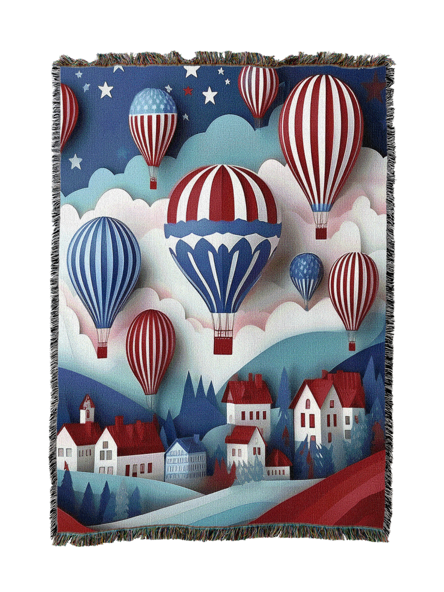 Hot Air Balloons Blanket