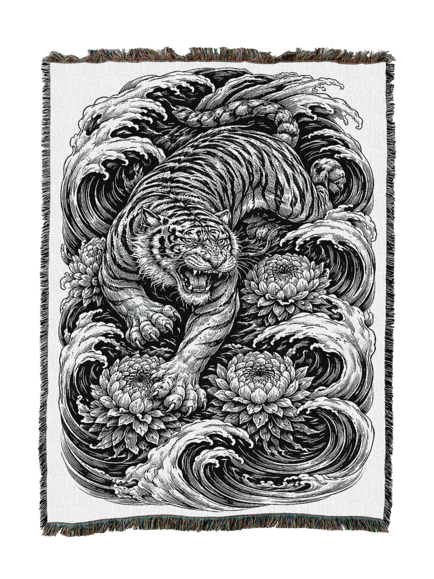 Irezumi Tiger Blanket