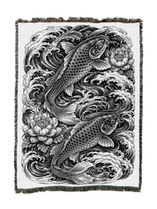 Irezumi Koi Blanket