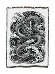 Irezumi Dragon Blanket