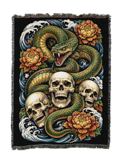 Irezumi Serpent Blanket