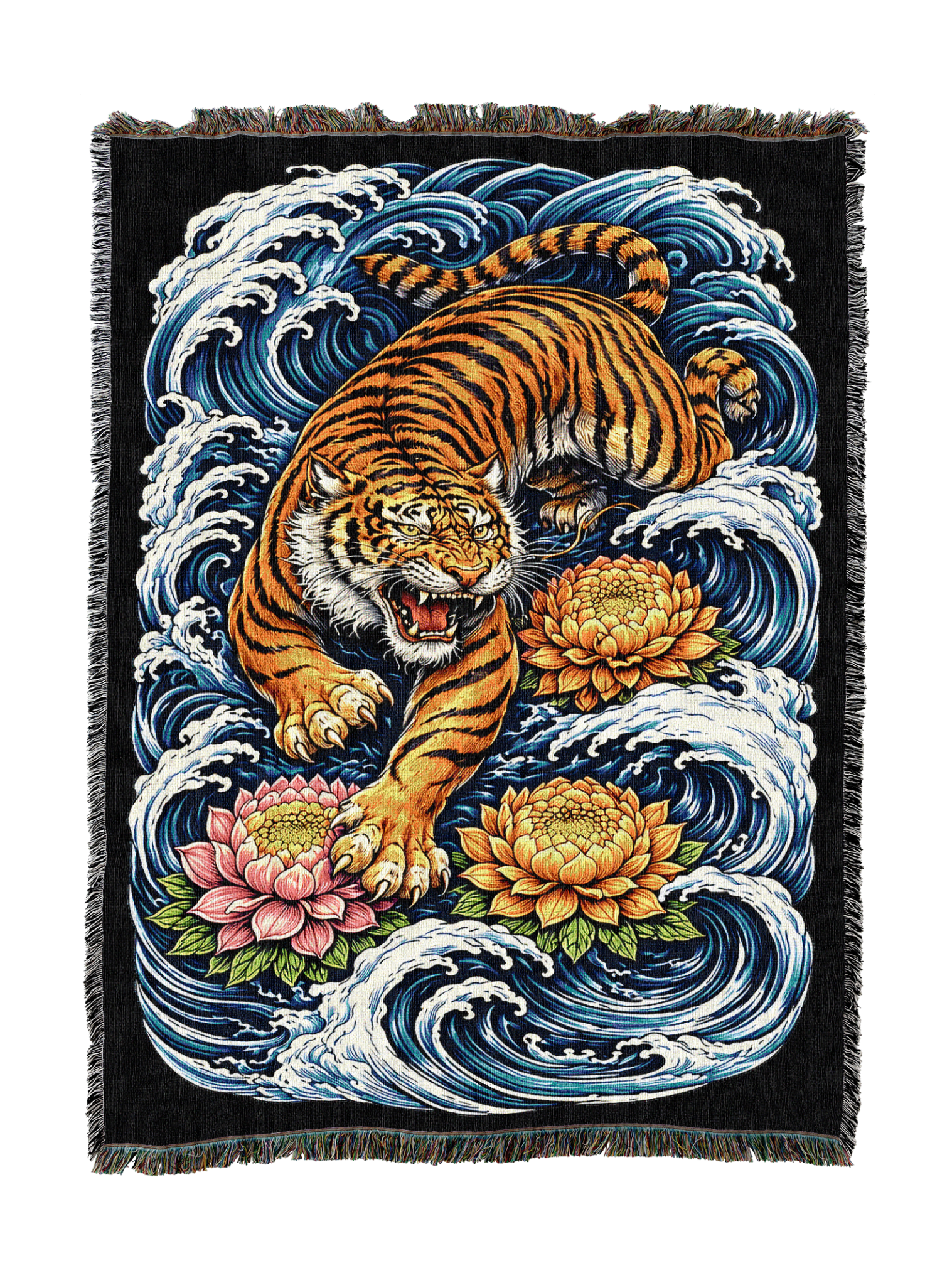 Irezumi Tiger Blanket