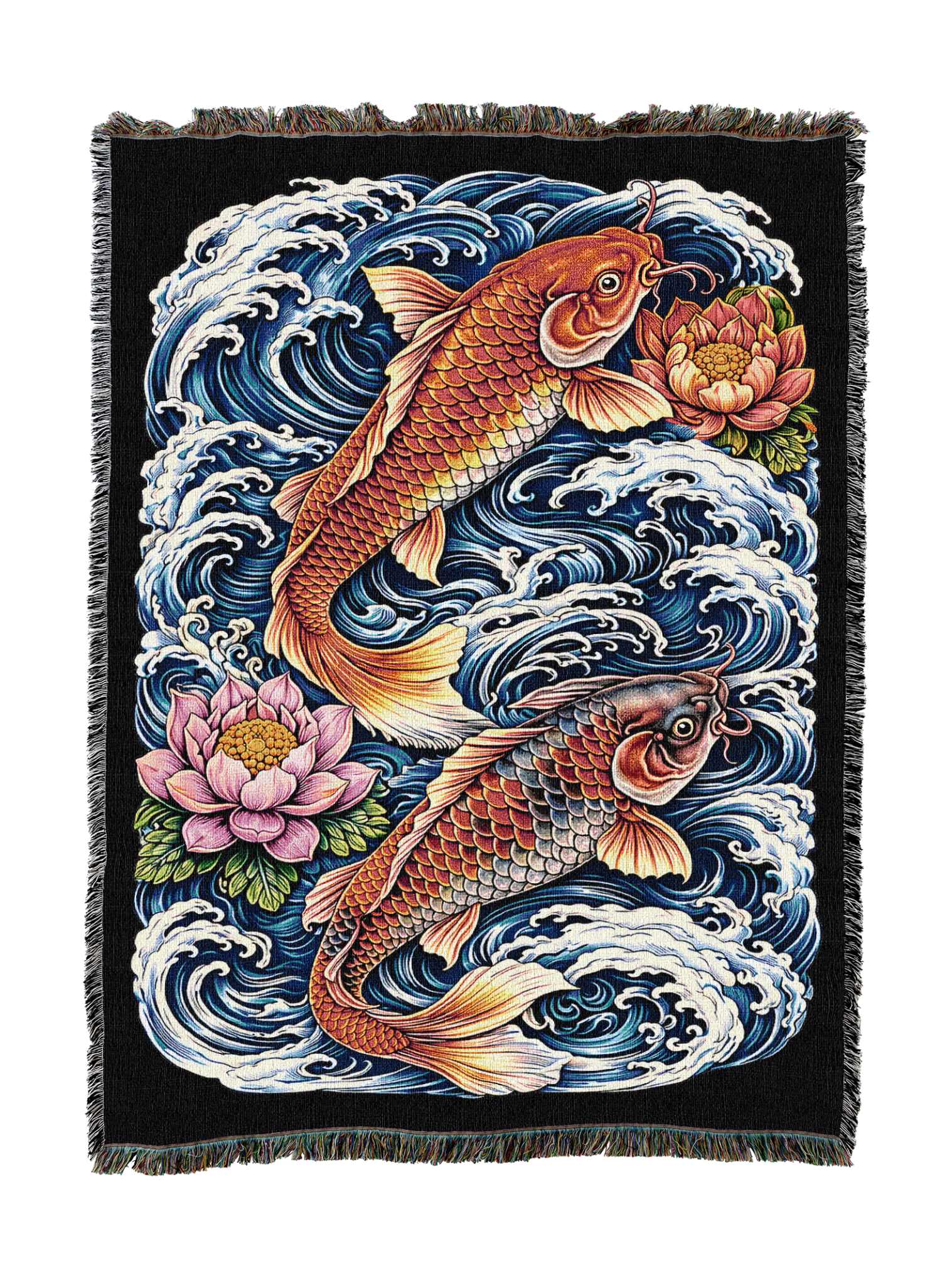 Irezumi Koi Blanket