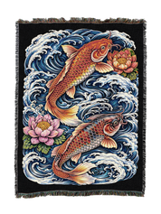 Irezumi Koi Blanket