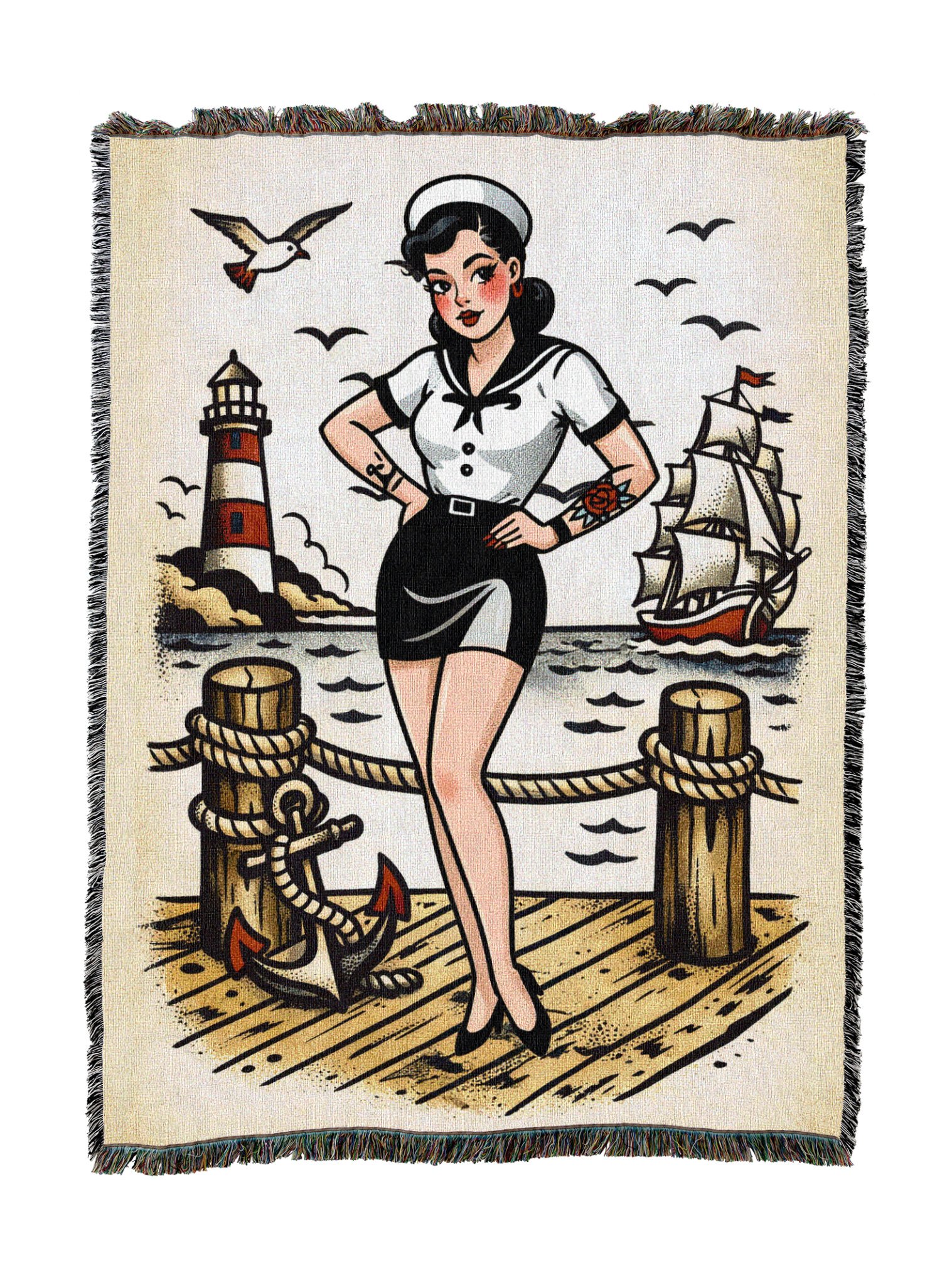 Sailor Girl Blanket