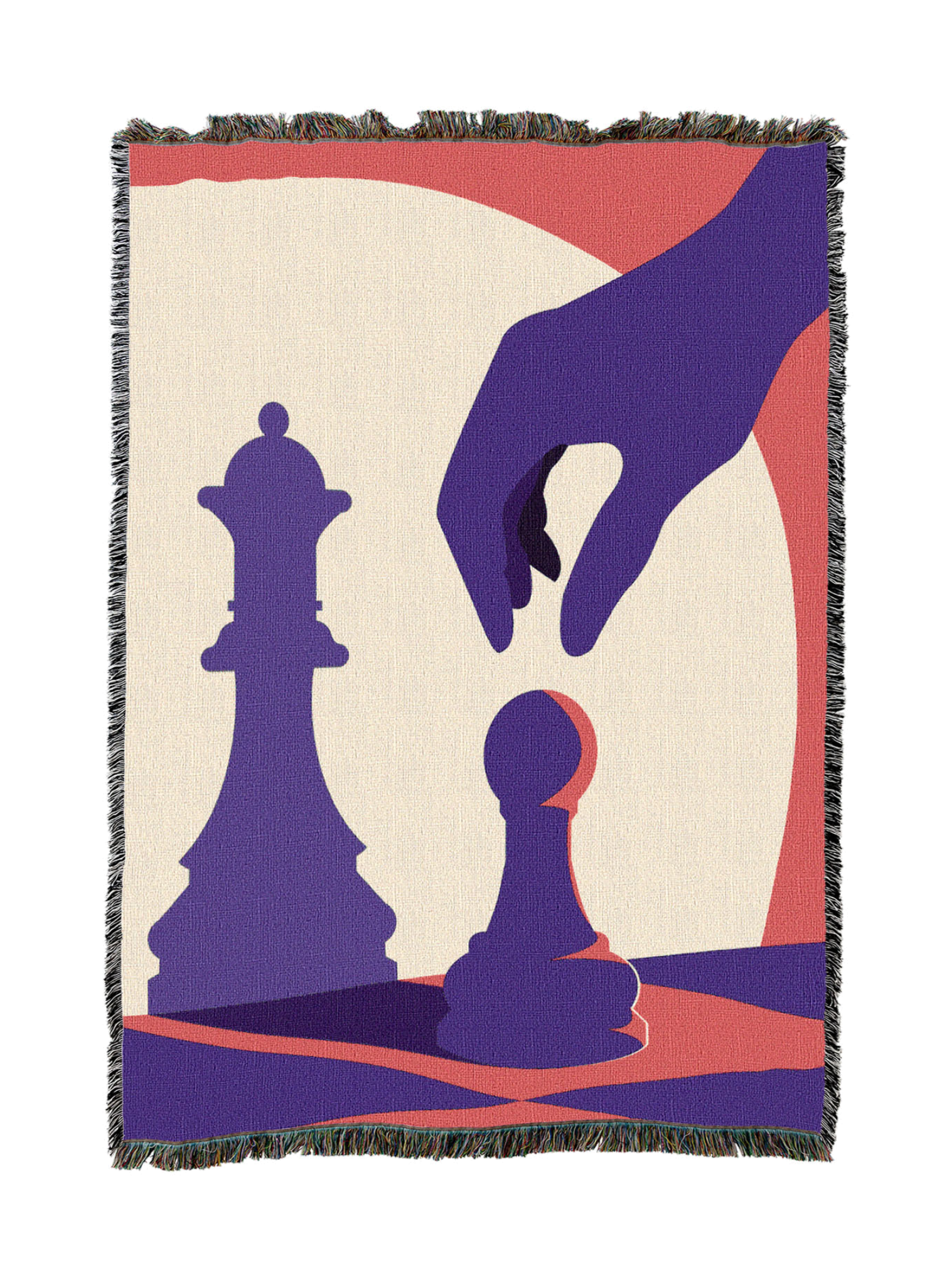 Chess Shadow Blanket