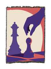 Chess Shadow Blanket
