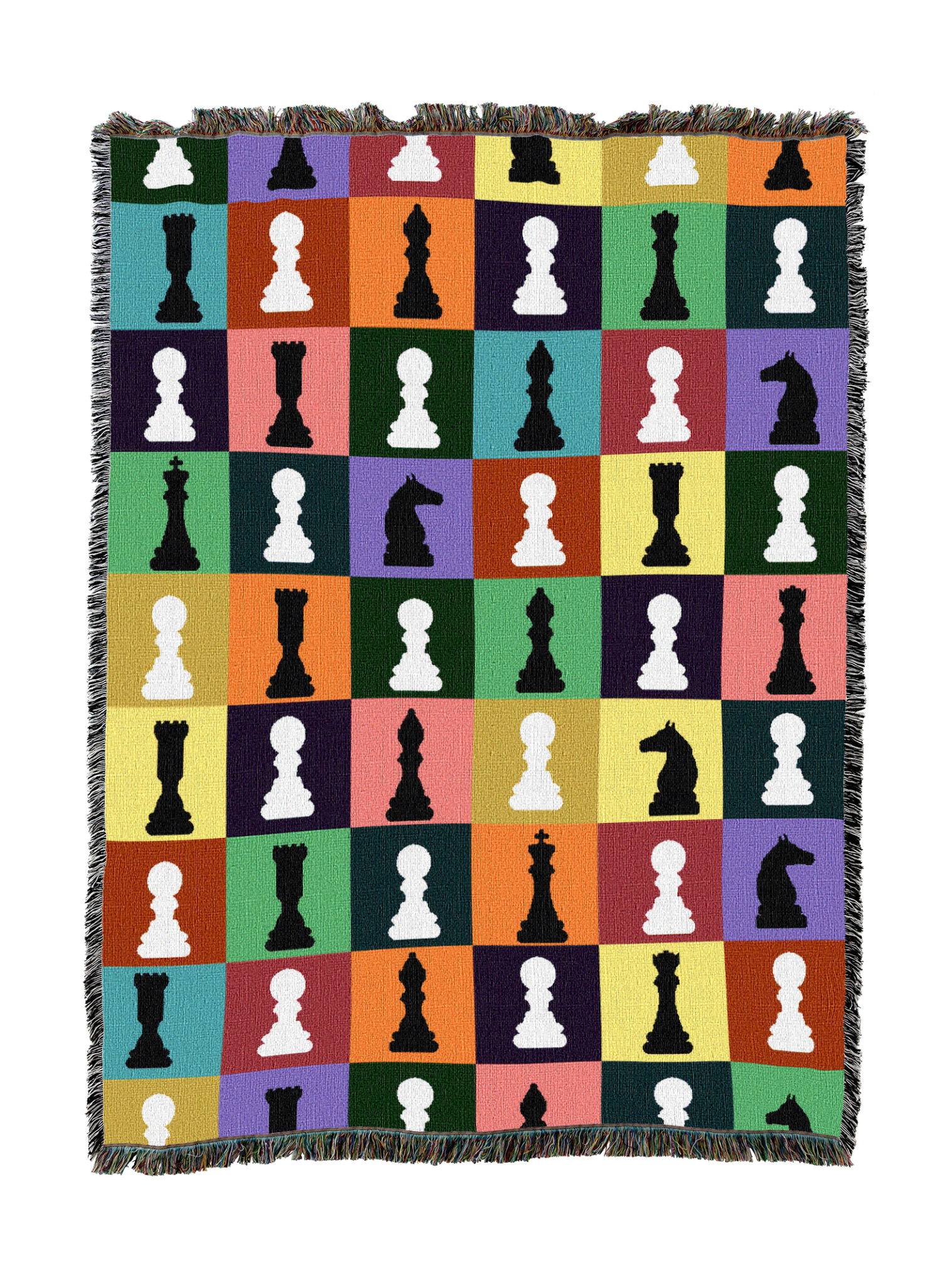 Colorful Game Pieces Blanket