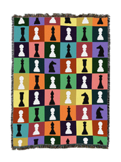 Colorful Game Pieces Blanket
