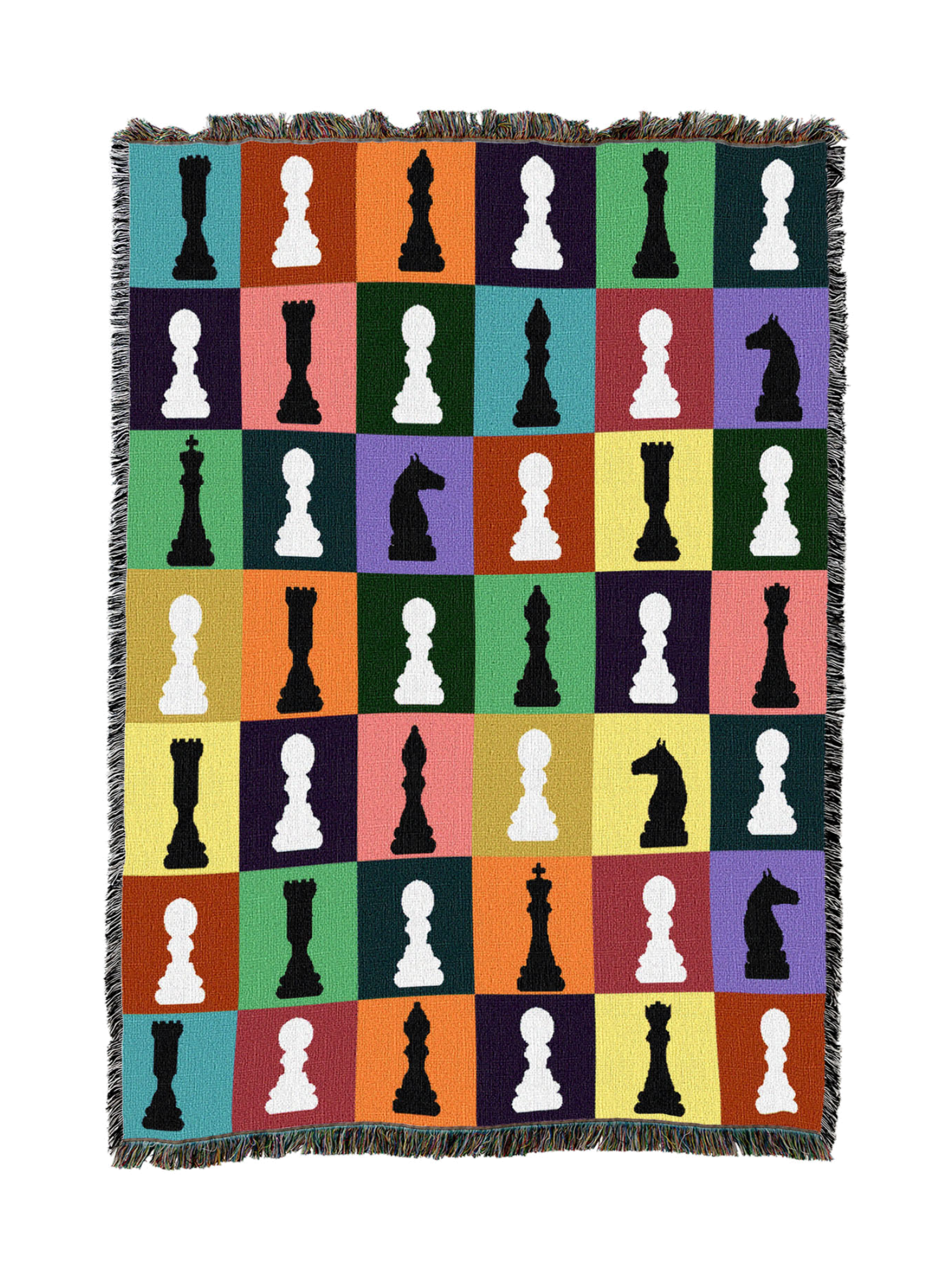 Colorful Game Pieces Blanket