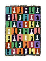 Colorful Game Pieces Blanket