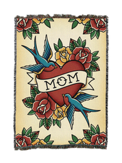 I Heart Mom American Trad Blanket