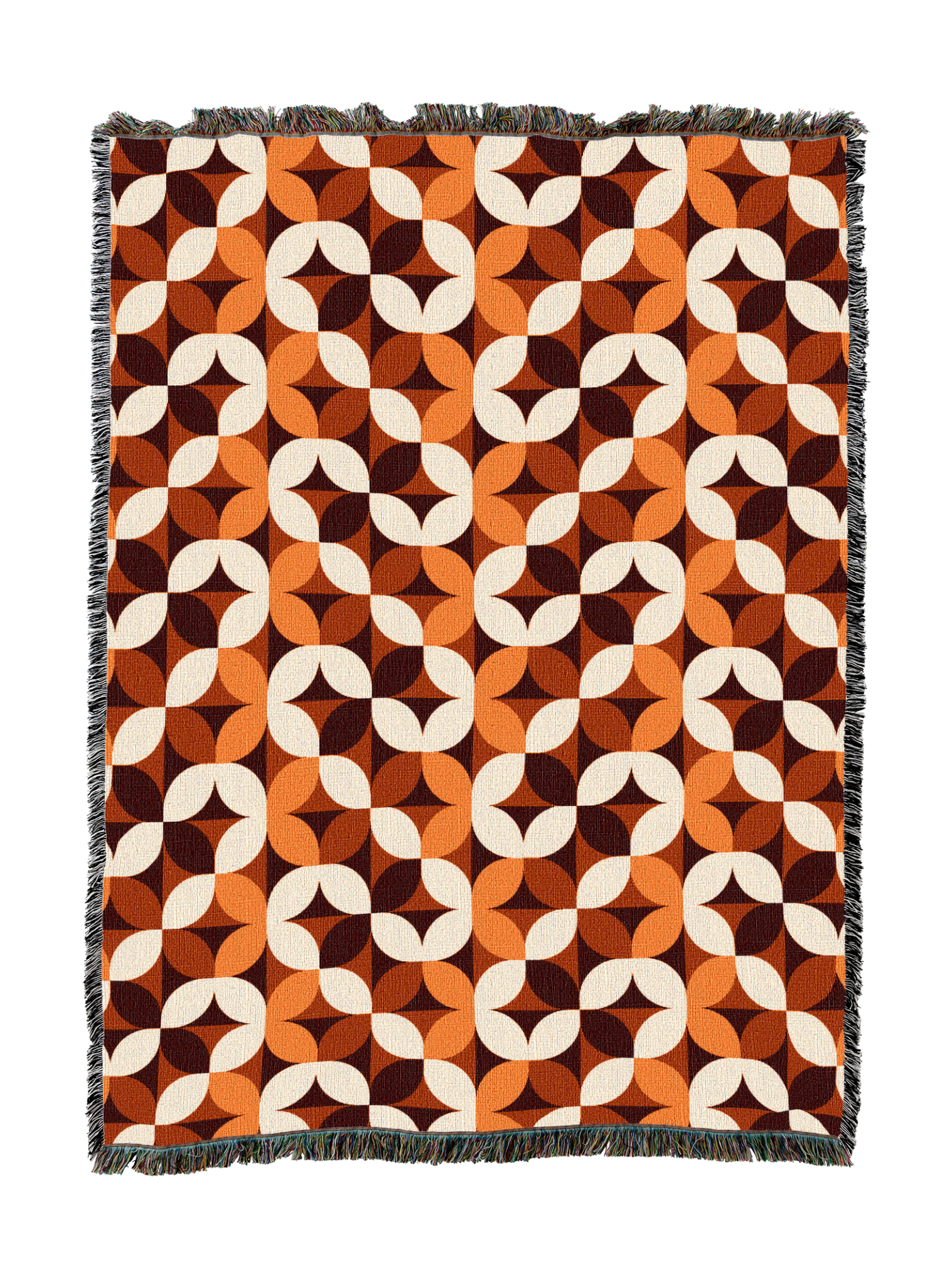 Geo Flowers Blanket