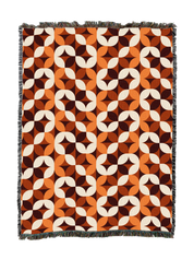 Geo Flowers Blanket