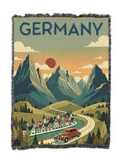 Germany Travel Blanket